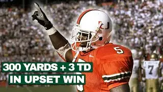 Edgerrin James and Miami ruin UCLA's National Championship Dreams! (1998)