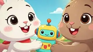 Sharing Is Good 🐰 | Learn to Share with Bunny Friends | Kids Songs | Fudge Bunny Tunes  🐰🎵