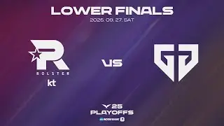 KT vs GEN | Lower Finals Match Highlights | 09.27 | Woori Bank 2025 LCK Playoffs