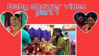 Baby shower video part 1❤️ Laksarul 😍 LA couple