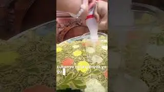 Ekperiment anak , membuat telur transparant #scient anak