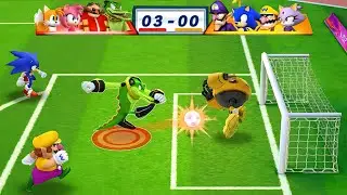Vector, Dr Eggman, Amy and Tails - Football Faceoff at London 2012 Olympics Games