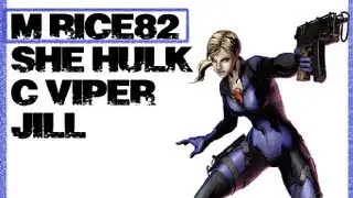 RoBoT SheKeiB (zero,wes,doom) vs m rice82 (she-hulk, c.vip, jill) Match 1