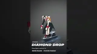 Fortnite X Diamond Drop Draw Emote💎#shorts
