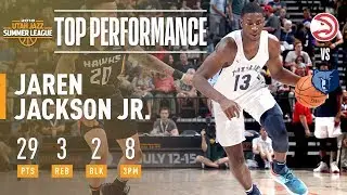 Jaren Jackson Jr. Scores 29 pts In 2018 NBA Summer League Debut