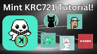 🎨🔥NFTs en Kaspa para principiantes 🛠️ Aprende a mintear en 2025! #KSPRBot #Kaspa #KRC721
