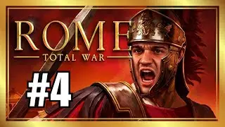 ¡LA DEFENSA DE MI VIDA! | Rome: TotalWar REMASTERED | ROMA (Julios) | Episodio 4