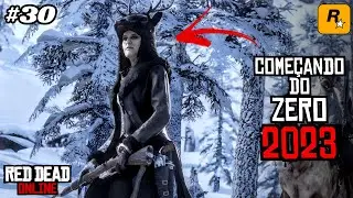 Cacei o Cervo Sombrio Lend&aacute;rio/Come&ccedil;ando do Zero em Red Dead Online