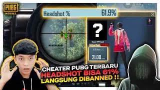 CITER PUBG TERBARU !! BISA LARI CEPAT DAN HEADSHOTNYA 61% , LANGSUNG DI BANNED - PUBG MOBILE