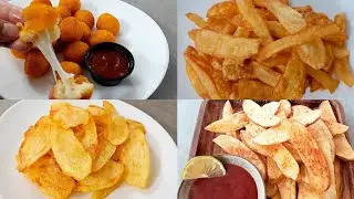 4 Easy and Delicious Crispy French Fries Recipes ! the Whole Family Will Be Happy To See!