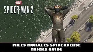 Marvel's Spider-Man 2 | Spiderverse Easter Eggs | Spiderverse Air Trick/Dive Tutorial Guide