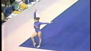 Ecaterina Szabo FX 1985 Universiade AA