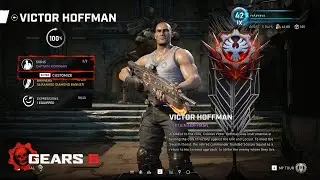 GEARS 5 - NEW CAPTAIN HOFFMAN SKIN Gameplay (PC)