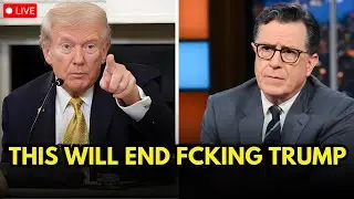 Trump Issues Ultimatum to Colbert &mdash; America Watches His Reply Live
