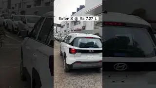 New Hyundai Exter S 2023 🔥 #shorts #hyundai #exter #exter2023 #thecarshow #youtube #youtubeshorts
