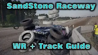 Wreckfest Sandstone Raceway Xbox World Record + Track Guide