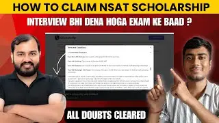 PW NSAT 2025 Full Process 🔥 | Scholarship Kaise Milegi? | Interview, Results, All Doubts Clear!