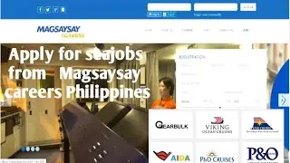 Как подать заявку на работу в море от Magsaysay Careers Philippines || Последние вакансии для филиппинских моряков