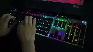 AULA F2088 Rainbow Backlit Mechanical Gaming Keyboard