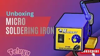 Unboxing Micro Soldering Iron | Best for Mobile & PCB Repair