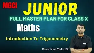 Some Application of Trigonometry -L-41-Maths-Class 10th | MGCI | NEET | IIT-JEE #cbse #maths #class