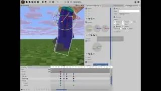 [6] Уроки по mine imator для чайников - Движения: Бег и остановка