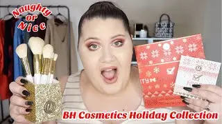 BH Cosmetics Naughty Nice Collection Review | Theres Snowbody Like You Brush Set | Holiday Gift Idea