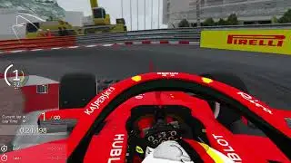 SEBASTIAN VETTEL MONACO FERRARI SF71H ONBOARD LAP 1:08:7