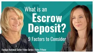 What is an Escrow Deposit? - Video 15 of 25 - Seller Series - The Aistrop Team