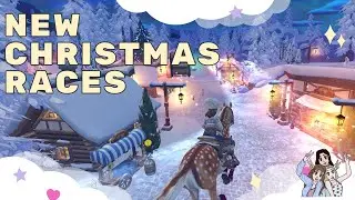 NEW CHRISTMAS VILLAGE UPDATE || New vs Old Races || Star Stable Christmas Event 2021