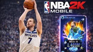 ***NEW THEME INTIMIDATORS JOE INGLES CARD IS A PURE SCORER IN NBA 2K MOBILE‼️🏀🥶