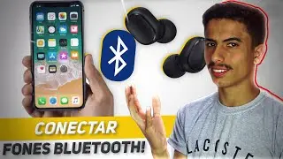 Como conectar FONE DE OUVIDO BLUETOOTH no iPhone