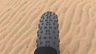 Sand Biking Marina to Monterey 9 miles on the beach!