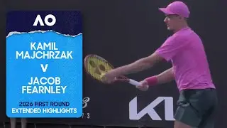 Kamil Majchrzak v Jacob Fearnley Extended Highlights | Australian Open 2026 First Round