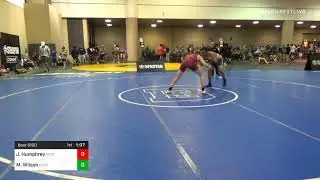 170 Lbs Prelims - James Humphrey, Missouri Vs Malik Wilson, Florida 2409