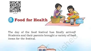Food for Health(chapter &ndash;5) class-4th ll New NCERT EVS Book The Wondrous World #class4 #education