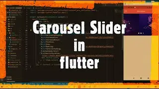 Custom Slider Carousel In Flutter | #Vipcoding