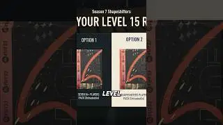 Shapeshifters Player Pack from Level 15 Season Rewards 👀