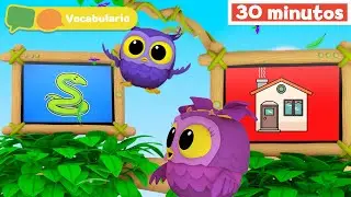 Hoot, Scoot y What | Aprender vocabulario | Serpiente | Casa y más | Mi Primera Universidad