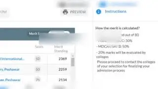 How to Check Merit list For Private Medical Colleges | PMC Portal
