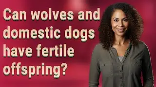 Can wolves and domestic dogs have fertile offspring?