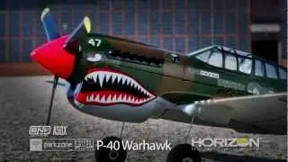 Ultra Micro P-40 Warhawk BNF with AS3X&reg; Technology by ParkZone