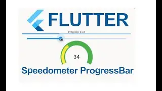 Flutter Speedometer Widget - Custom Painter