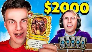 Can a BUDGET Deck Beat a $2000 Gods Unchained Deck? - Pro Control War VS Budget AgroLight