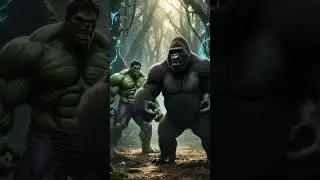 King Kong's Rage Against Hulk's Power: Kong vs. The Incredible Hulk