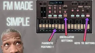 Начало работы с Korg Volca FM 2: кнопки, функции и принцип работы.