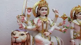 ISKCON style Maa Durga marble Murti wholesale price/Baroda Gujarat  online shopping shopping/