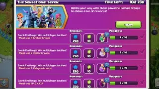 How to Complete The Sensational Seven! Event in Clash of Clans