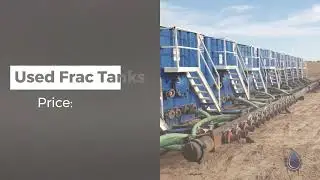 Used Frac Tanks Located in Kansas