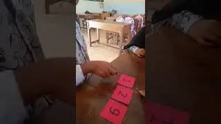 praktek mengurutkan bilangan dari yang terkecil #kartunanak  #flashcards #number